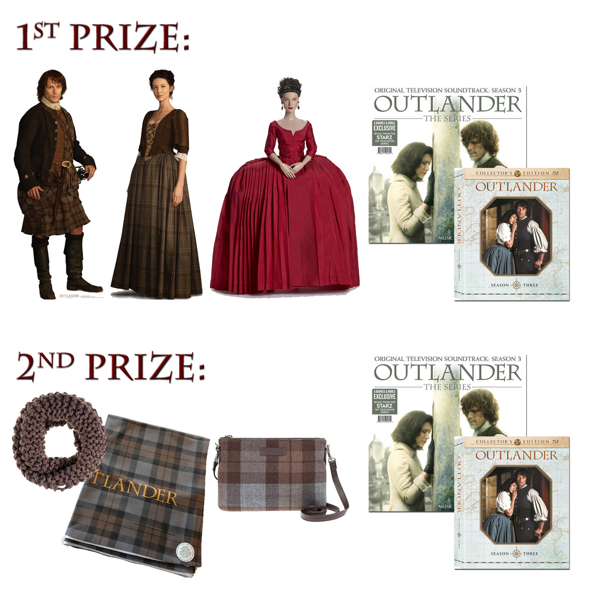 ENTER FOR YOUR CHANCE TO WIN THIS MONTH'S PRIZES!