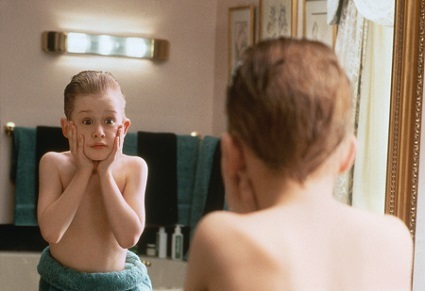 Kevin McCallister (Macaulay Culkin) is Home Alone