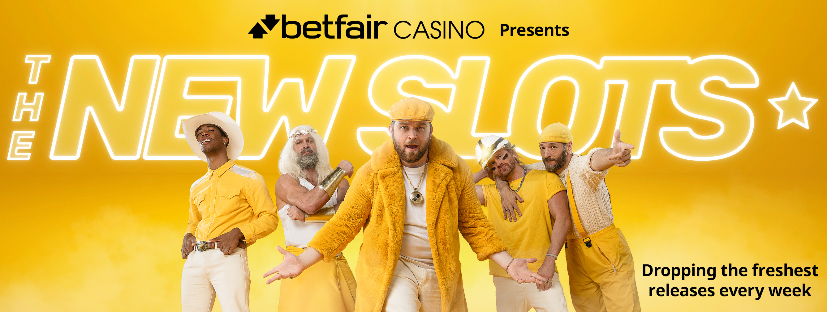Betfair Casino presents The New Slots