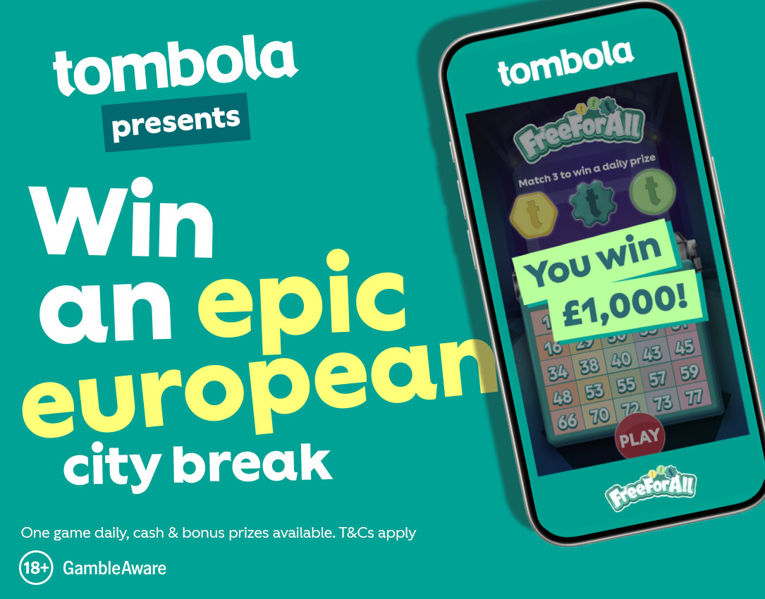 tombola Presents... Win An Epic European City Break